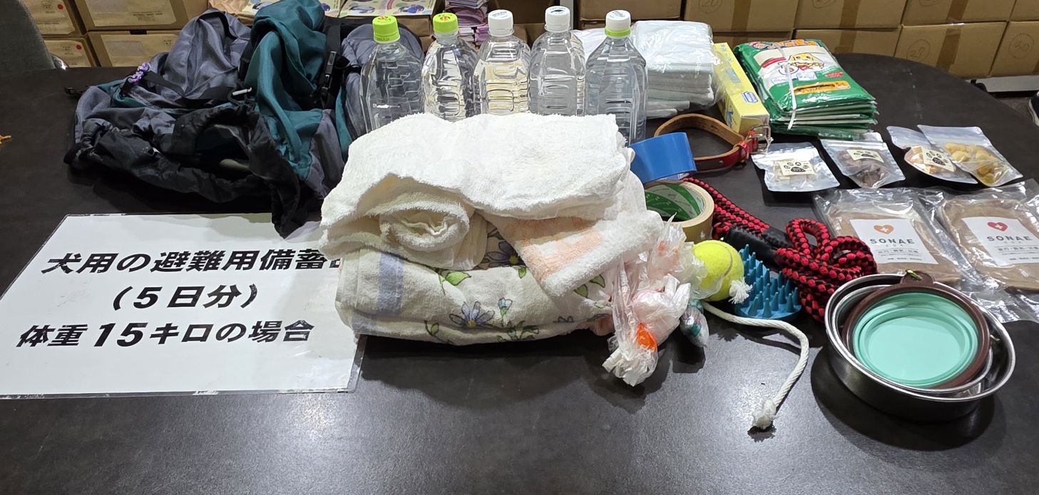 避難用品一覧画像