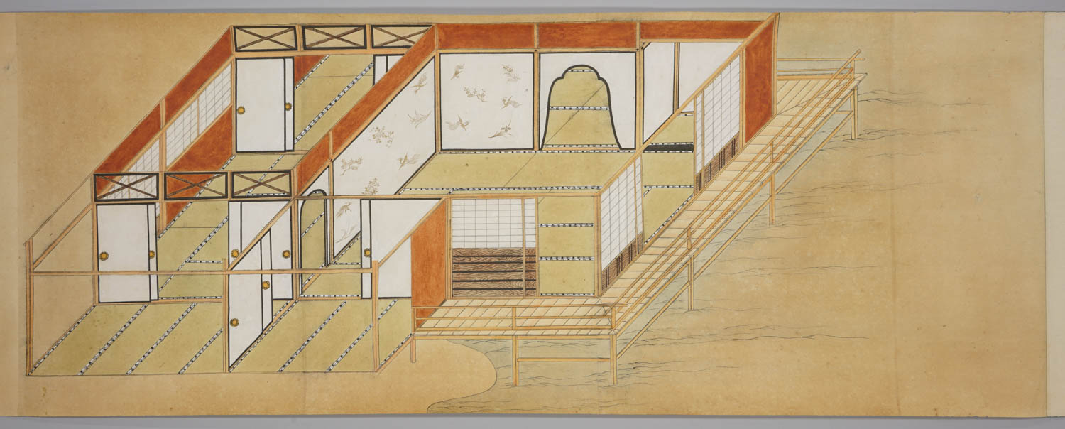 「香屋敷図」(部分) の画像