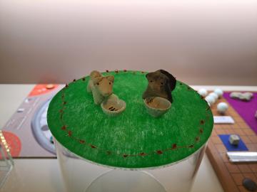 土人形(いぬ)の展示