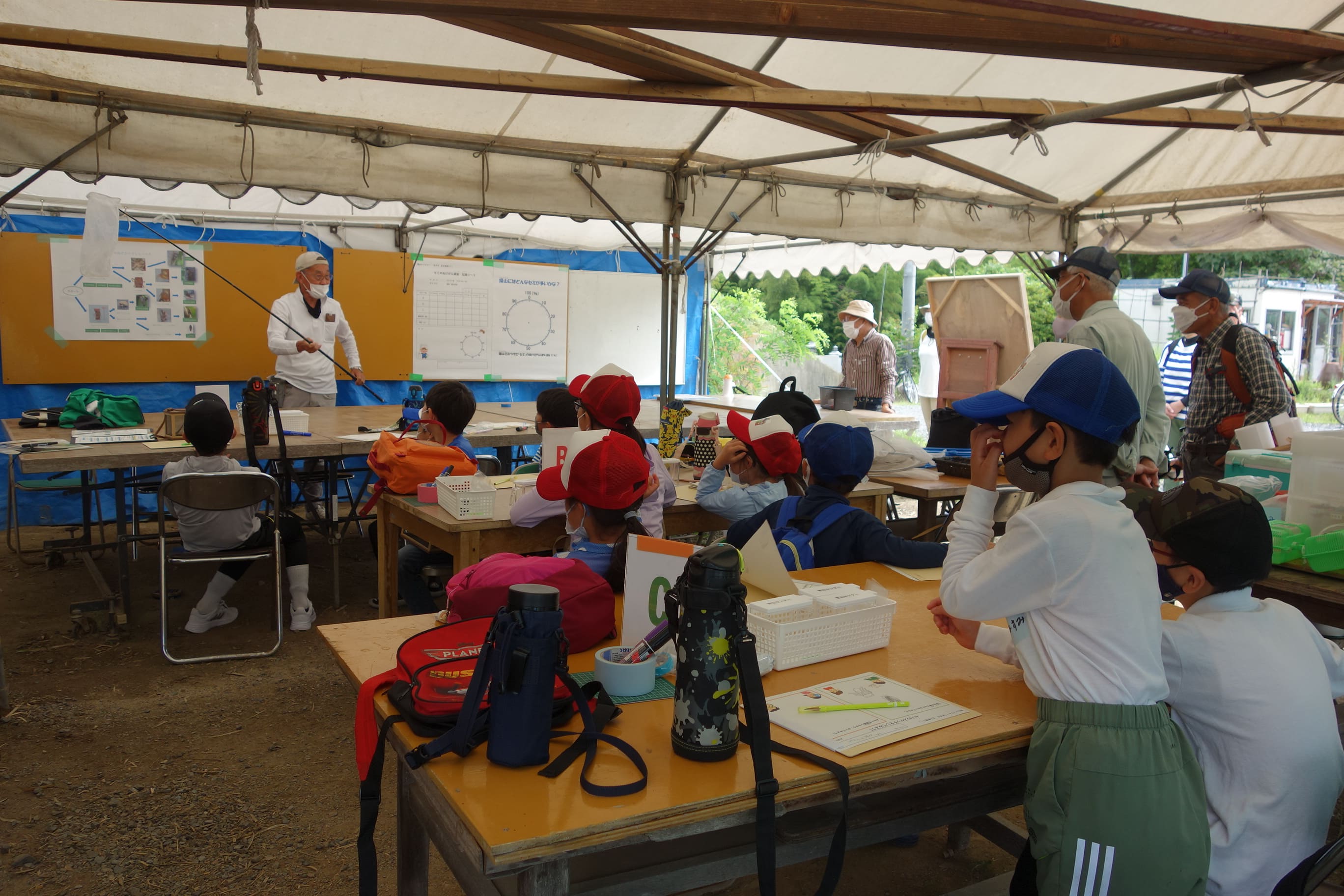 こどもが学習している様子