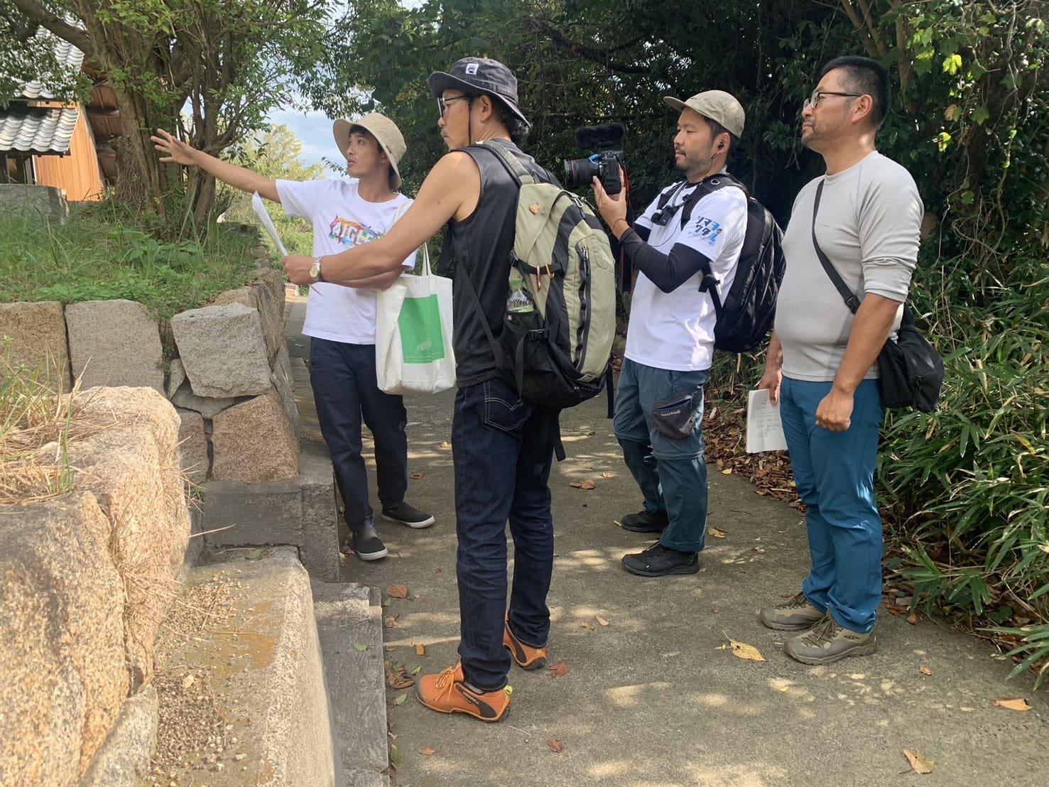 ガイドツアーの写真