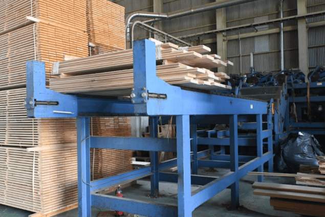 木材工場の写真