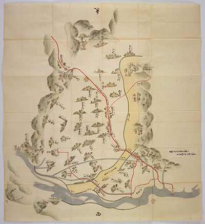 〔旭川東部絵図〕