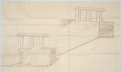 〔水門組立之図〕