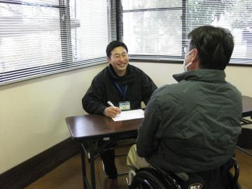 理学療法士の仕事の1コマ