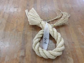 正月飾り作品見本の写真